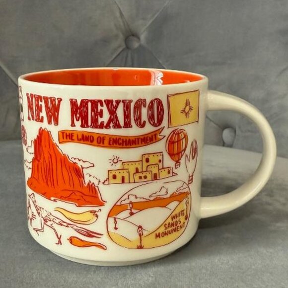 Starbucks NEW MEXICO Been There Series Ceramic Coffee Mug, 14 Oz - Picture 1 of 6